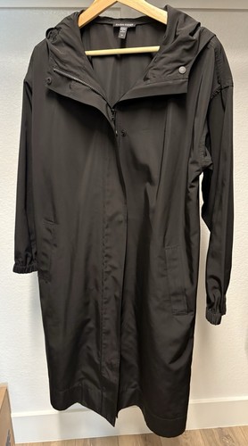 Eileen fisher black hooded - eileen,